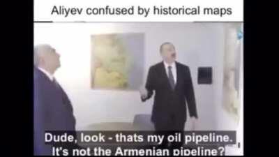 Aliyev nervous fart