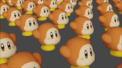 Waddle Dee March (short Blender animation)