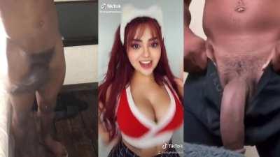 TikTok babe bouncing for BBC