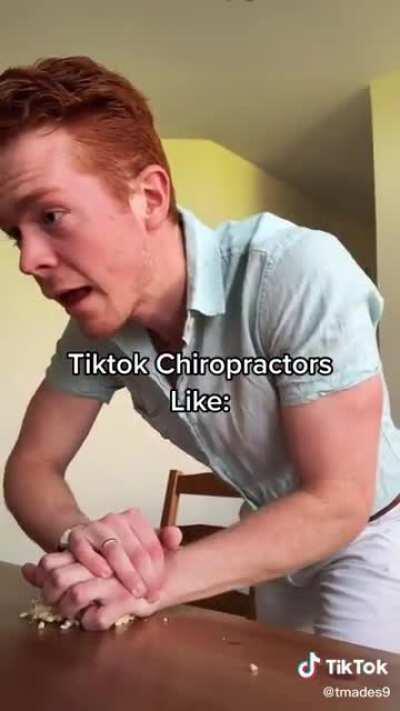 Tiktok chiropractors