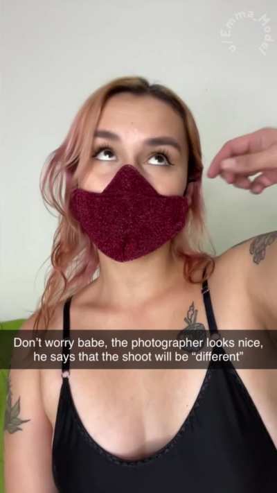 SnapChat story: Told my husband it was a legit shoot. Now I'm sending him pics of me fucking the photographer. Didn't plan this, I swear