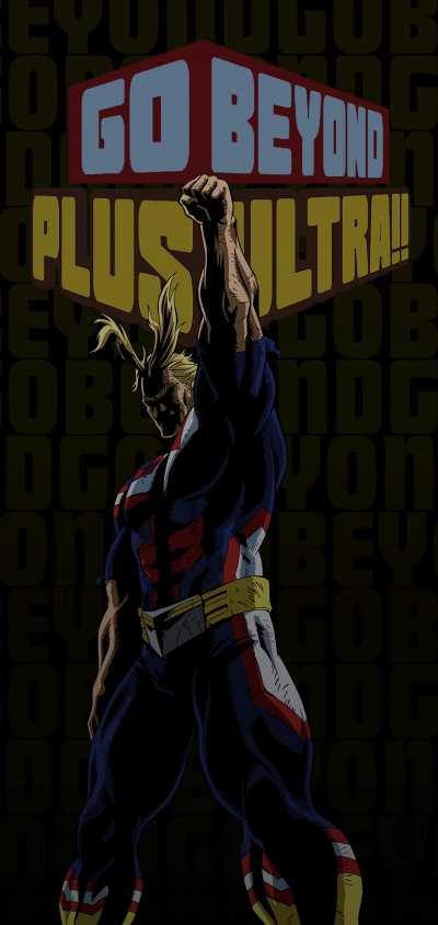 All Might Go Beyond S10 wallpaper