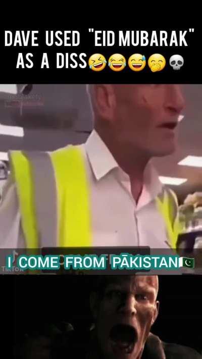 English Man tries to insult Pakistan Man by saying      