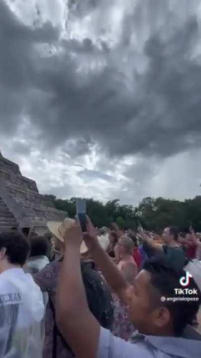 decided it would be a good idea to disrespect Mayan Pyramids