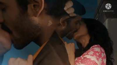 Nushrat Bharucha Kiss