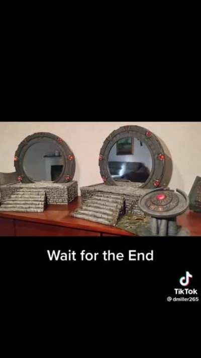 A guy made a stargate. Well, two actually.