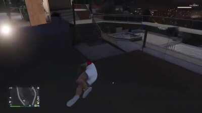 How to get your deluxo inside Franklin's house