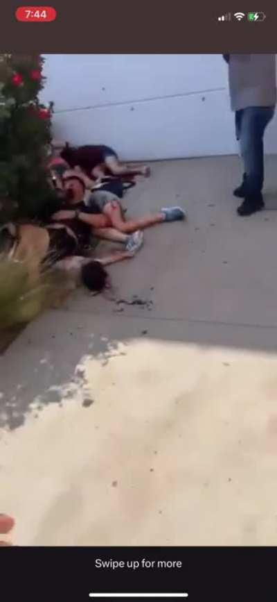 Shooting at Allen Outlet Mall in Allen Texas. Very Graphic Aftermath viewer discretion.