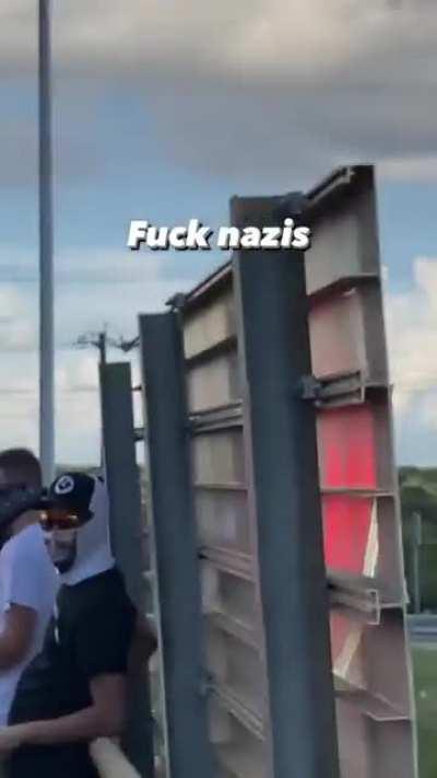 Nazis terrorizing North Austin with double-think propaganda