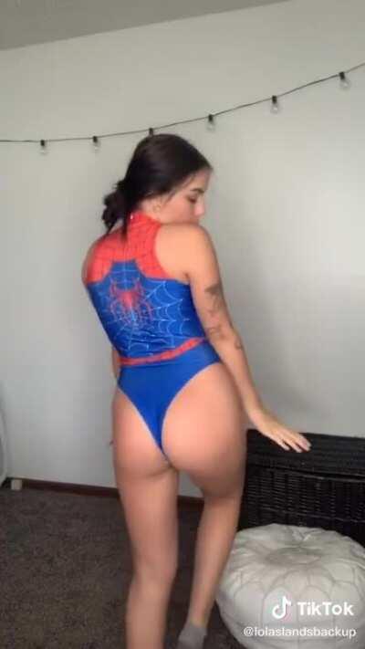 Spider girl booty