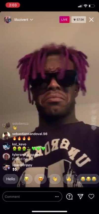 Lil Uzi Vert IG Live @2am | New Snippet (Ridiculous)