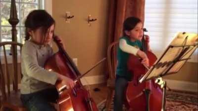 Another old video of me and my twin sister playing boccerini when we were 6 years old :0