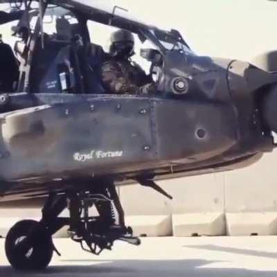 AH-64 Apache's helmet gun tracking system