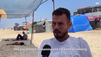 A Palestinian civilian details how he and other Palestinian detainees were tortured by Israeli soldiers. This includes using dogs & electric rods to commit rape of detainees. A new report by the United Nations also details these abuses.