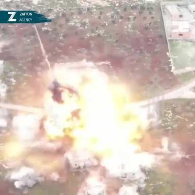 VBIED drive and explode in a regime camp.