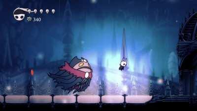 Not burger deep, but here's me playing hollow knight