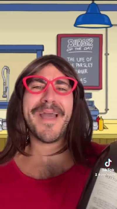 Linda Belcher celebrates Pride Month 🏳️‍🌈 (📽 @jose_hoseb via TikTok)  