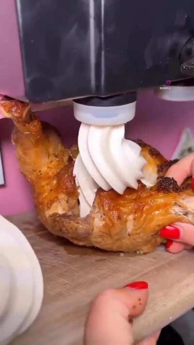 Fried chicken ice cream sandwich : r/StupidFood