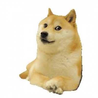 Seizure Doge Transparent, not much but I hope some would like to use it :D