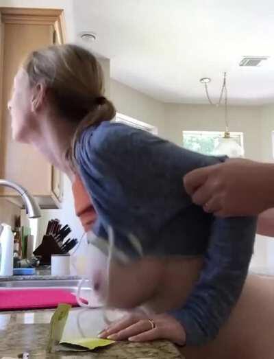 [/r/fuckdoll] Used in the kitchen