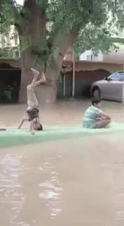 How to pass time after a cyclone [Sultanate of Oman]