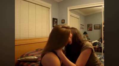 Lesbian kiss compilation 1