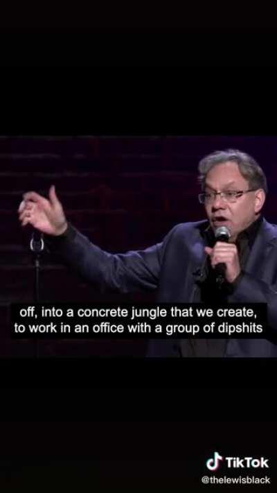 Lewis Black - Reject Humanity, Return To Monke