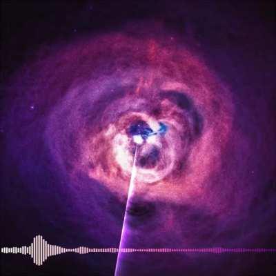 The sound of a black hole. Recorded by NASA's Chandra X-ray Observatory