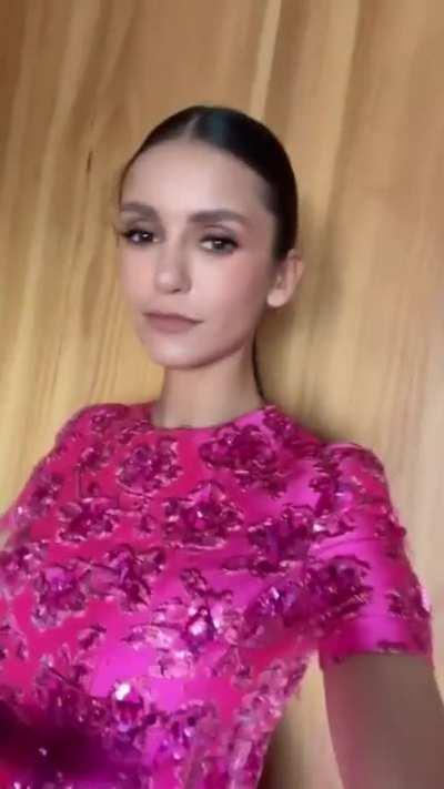 Nina Valentino pink dress TikTok