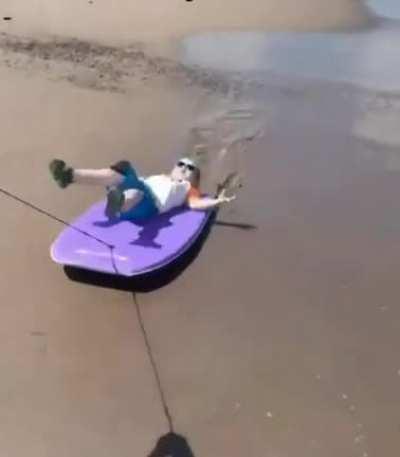 WCGW if I lay down in front of the wavy sea