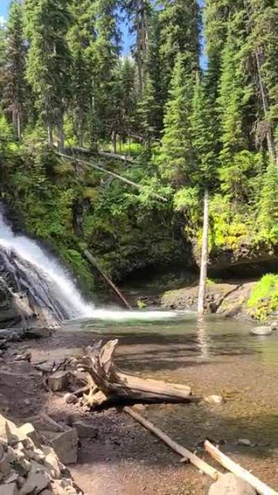 Grotto falls, Hyalite national forest [OG]