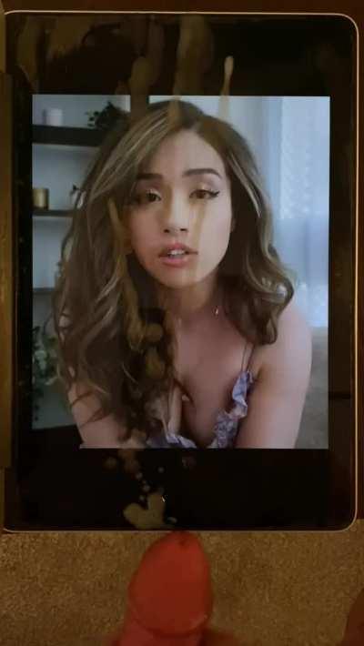 Pokimane Cumtribute - Massive Load