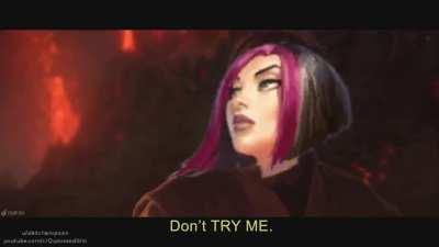 When you're playing Fiora and have Judgment in hand