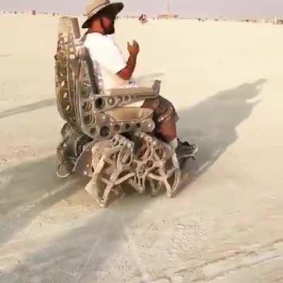 Alien wheelchair