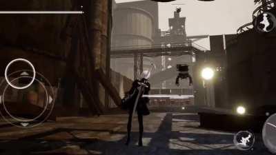 So someone attempted to recreate NieR Automata on android w/unreal engine