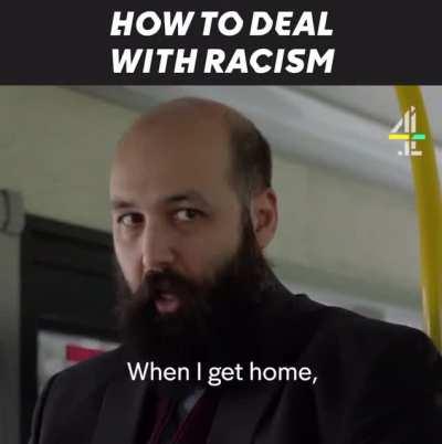 How to deal with racism on public transport!