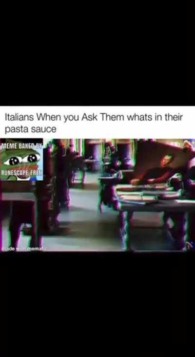 Italians are the chosen people