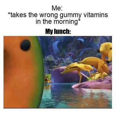 Oops wrong gummies