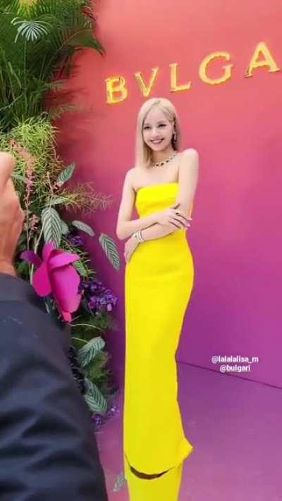 220606 Lisa at BVLGARI Eden The Garden of Wonders Event in Paris