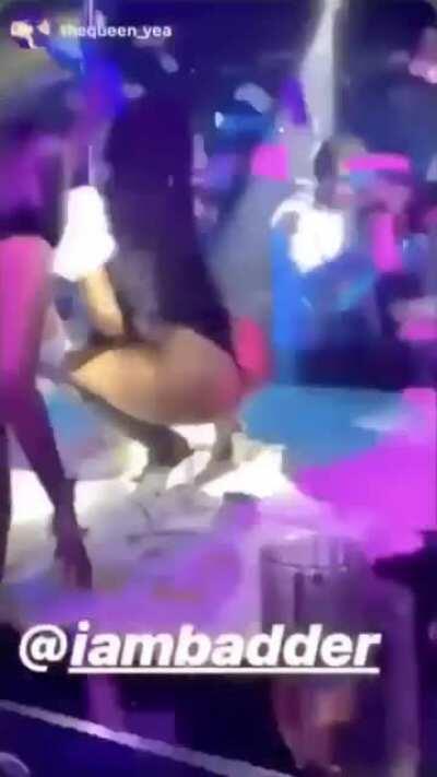 Birthday twerking