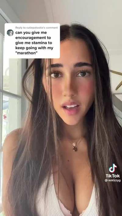 tiktok is a gooner's paradise. she already knows you're pumping to her posts, and guess what? she likes it! porn wants you to be a creepy pervy weirdo &lt;3