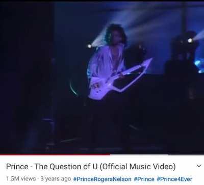 How does Prince achieve such a seamless sustain?