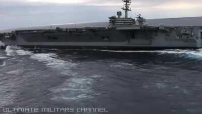 Drifting an Aircraft Carrier