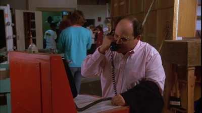 George Costanza gets the results of his Corona test