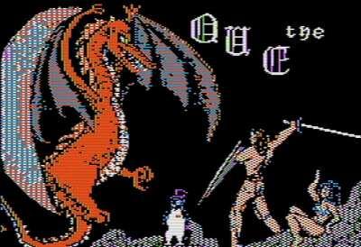 The Quest intro sequence - Penguin Software - Apple IIe - 1983