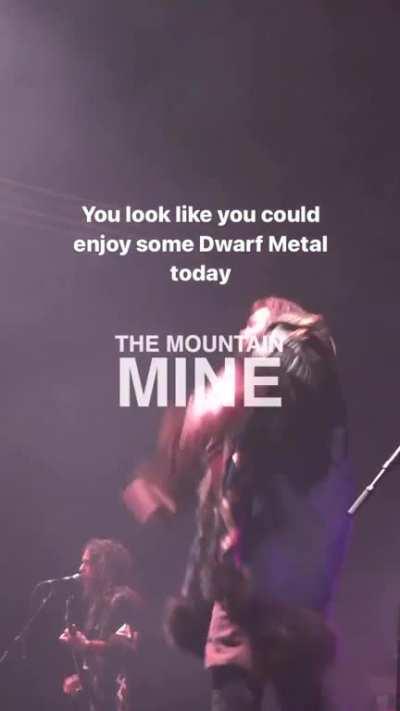 Today I learned that dwarf metal exists