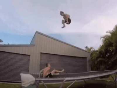 Quadruple front flip