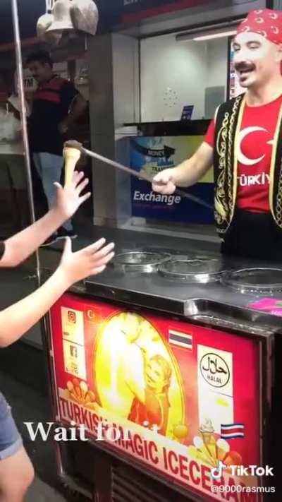 To buy ice cream