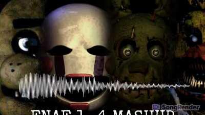 FNAF 1-4 SONG MASHUP: Another Five More Long Nights Where We Never Bite