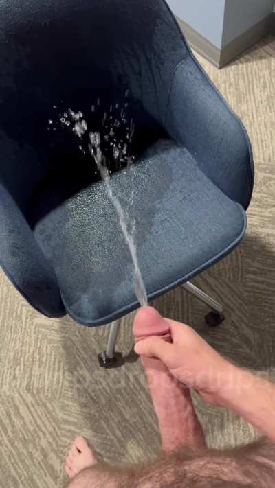 Piss soaking your seat for you